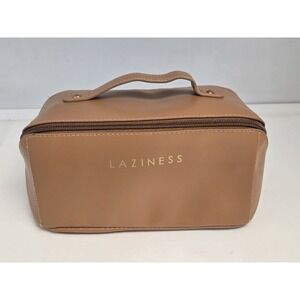 Rose‎ of No Man's Land Large (Laziness) Cosmetic Makeup Bag Pockets Brown NEW